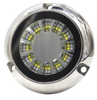 Osculati 13.273.01 Luce Subacquea A Led Luce Bianca+Blu 12/24 V luci subacquee per plancette specchi di poppa e carene