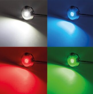 Osculati 13.273.02 Luce Subacquea A Led Rgbw 12/24 V luci subacquee per plancette specchi di poppa e carene