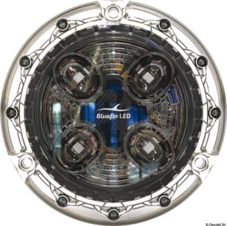 Osculati 13.350.03 Piranha P4 Led Dual Color Bianco E Blu Polymer luce subacquea led piranha p4 polymer