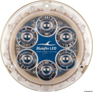 Osculati 13.350.32 Piranha P12 Led Dual Color Bianco E Blu luce subacquea led piranha p12