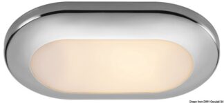 Osculati 13.430.11 Plafoniera Phad Led Lucida faretti e plafoniere in metallo