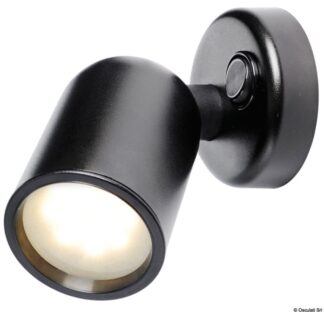 Osculati 13.517.00 Faretto Abs Nero Led faretti da lettura e carteggio in plastica