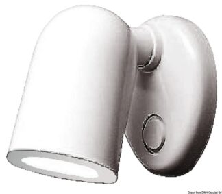 Osculati 13.868.10 Applique Tube 12 Led Abs Bianco faretti da lettura e carteggio in plastica