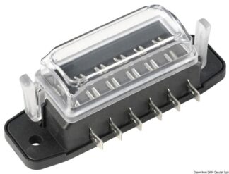 Osculati 14.100.32 Scatola Portafusibili Lamellari Imperm. 6 Posti fusibili e portafusibili