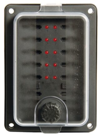 Osculati 14.100.65 Scatola Portafusibili Lamellari 10 Uscite fusibili e portafusibili