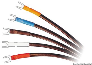 Osculati 14.130.03 Guaina Termoretraibile Nera 6,4 Mm guaine canaline e materiale per identificazione cavi