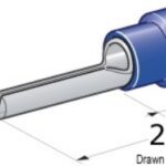 Osculati 14.186.91 Spinotto Giunzione Maschio 1-2,5 Mm² connettori e faston