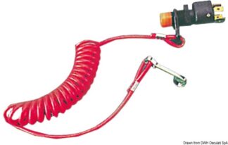 Osculati 14.204.96 Clip Di Stacco + Chiave Sicurezza stacchi automatici di sicurezza