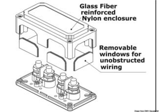Osculati 14.209.29 Terminali Elettrici Bus-Bar Heavy Duty morsettiere e derivazioni elettriche