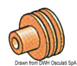 Osculati 14.236.48 Gommino Silicone connettori stagni per cavi fino a 12 mmsup2sup