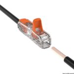 Osculati 14.286.42 Connettore Di Giunzione In Linea 4 Mm² morsetti di giunzione wago serie 221 con leve per tutti i tipi di conduttori