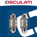 Osculati 14.300.33 2 Lampadine Led A Siluro 36 Mm 2W lampadina led a siluro