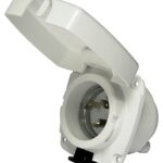 Osculati 14.331.10 Presa 30 A New Edge Bianco prese spine e cavi banchina osculati