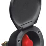 Osculati 14.385.55 Staccabatteria Heavy Duty Nero staccabatterie