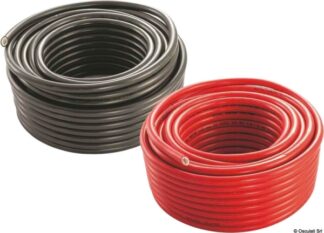 Osculati 14.389.50 Cavo Batterie Rosso In Rame Stagnato 50 Mm cavo per batterie in rame stagnato con rivestimento isolante in resina sintetica