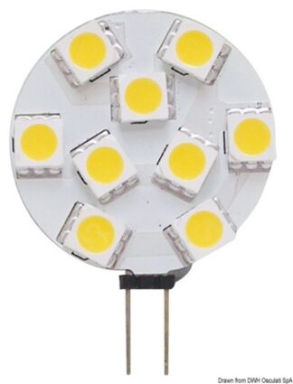 Osculati 14.450.09 Lampadina Led Smd G4 12/24 V Attacco Laterale lampadine a led