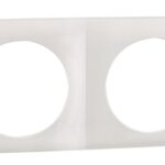Osculati 14.534.02 Cornice Doppia Bianca interruttori e prese modulari originali berker