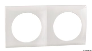 Osculati 14.534.02 Cornice Doppia Bianca interruttori e prese modulari originali berker