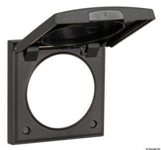 Osculati 14.536.01 Cornice Con Coperchio Nero Antracite interruttori e prese modulari originali berker
