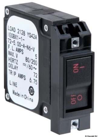 Osculati 14.740.50 Interruttore Con Levetta A Filo Orizzontale 50 A interruttori e magnetotermici