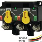 Osculati 14.871.03 Xd Flex L Dual - (Relay/Vsr) W/Knobs - Flying Wires staccabatterie egis xd flex