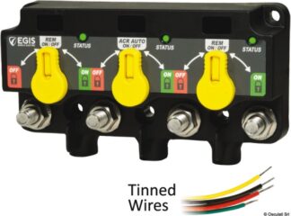 Osculati 14.871.04 Xd Flex L Triple - (Relay/Vsr/Relay) - Flying Wires staccabatterie egis xd flex