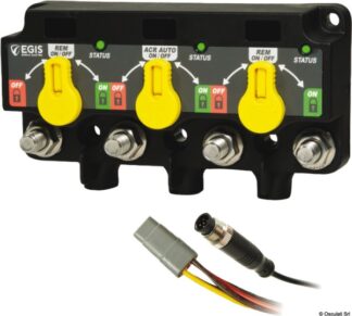Osculati 14.872.06 Xd Nmea 2000 Triple - (Relay/Vsr/Relay) W/Knobs - 12P Dt staccabatterie egis xd nmea 2000