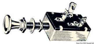 Osculati 14.918.05 Interruttore A 2 Circuiti 25 A interruttori e magnetotermici