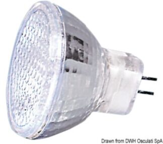 Osculati 14.258.58 Lampadina Alogena Mr 16 24 V lampadine e bulbi ad incandescenza
