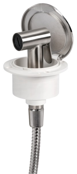 Osculati 15.163.80 Doccia Classic Evo Inox Doccia Tiger Tubo Inox2,5M docce e box docce