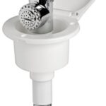 Osculati 15.246.00 Doccia Elegant Bianca Tubo Pvc 2,5 M In Piano docce e box docce