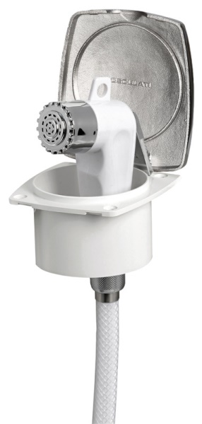 Osculati 15.248.70 Doccetta Boris Inox Tubo Pvc 2,5 M docce e box docce