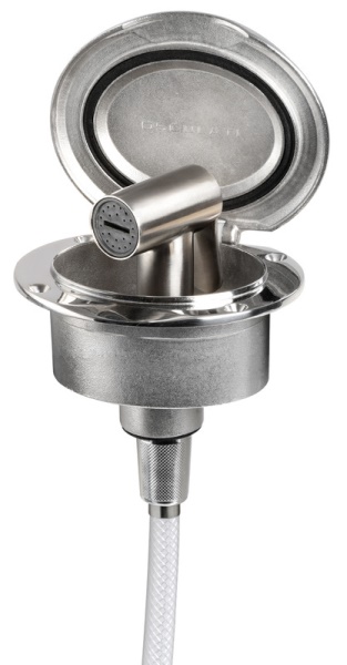 Osculati 15.303.01 Box Elissa Inox Con Doccia Tiger Tubo Pvc 4 M docce e box docce