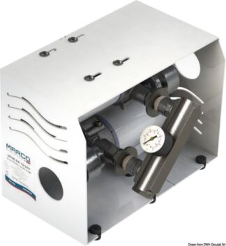 Osculati 16.047.35 Doppia Autoclave A Contollo Elettr. 2,5 Bar 52 L/M autoclavi