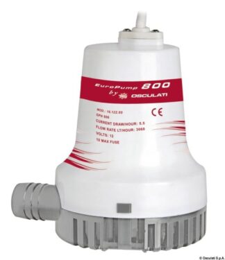 Osculati 16.122.05 Elettropompa Europump Ii 800 12 V pompe di sentina europump ad immersione
