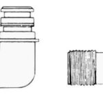 Osculati 16.204.07 Portagomma Flojet 1/2" Filettato autoclave flojet