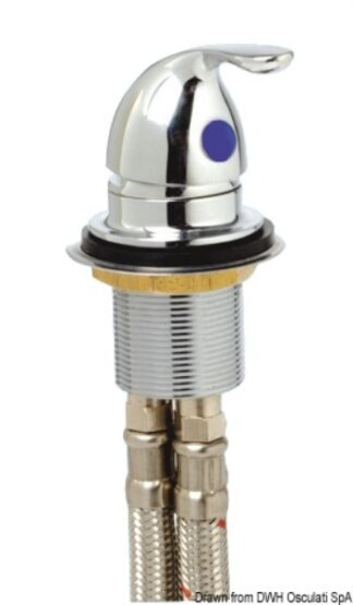 Osculati 17.052.01 Rubinetto Acqua Fredda Oval rubinetti rotanti e abbattibili