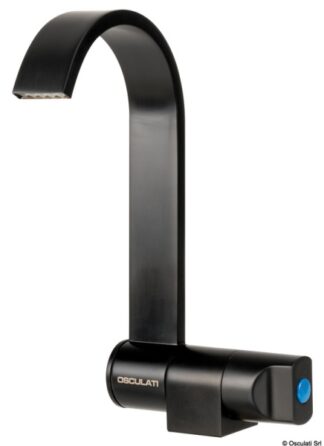 Osculati 17.076.20 Rubinetto Style Nero Solo Freddo rubinetti rotanti e abbattibili