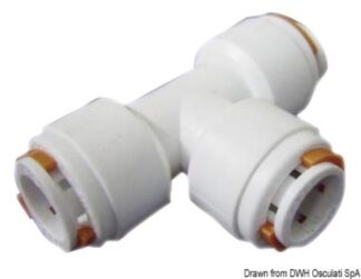 Osculati 17.111.03 Tee 90° Femmina raccordi rapidi per impianti idrici