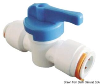 Osculati 17.111.19 Rubinetto Intermedio A Leva raccordi rapidi per impianti idrici