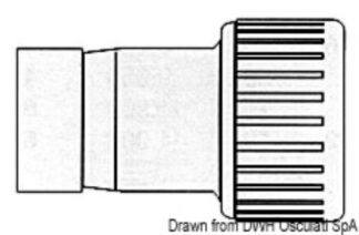 Osculati 17.117.29 Riduzione 22/15 Mm Hydrofix Maschio/Femmina raccordi rapidi per impianti idrici