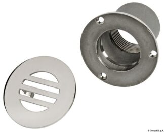 Osculati 17.118.49 Scarico Drenaggio Pozzetto 1" ombrinali e scarichi pozzetti in acciaio inox e ottone cromato