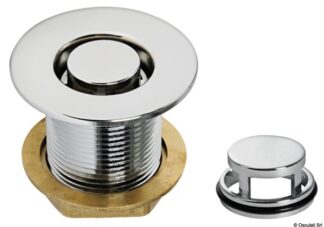 Osculati 17.119.32 Scarico Pozzetto 1" 1/4 ombrinali e scarichi pozzetti in acciaio inox e ottone cromato