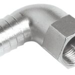 Osculati 17.194.01 Portagomma Femmina 1/2" X 18 Mm raccorderia scarichi a mare e valvole in acciaio inox 316