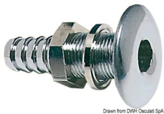 Osculati 17.203.80 Scarico A Mare Generico 15 Mm raccorderia scarichi a mare e valvole in ottone