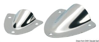 Osculati 17.213.70 Orecchietta Protezione Inox Grande ombrinali e scarichi pozzetti in acciaio inox e ottone cromato