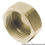 Osculati 17.222.01 Tappo Femmina 3/8" raccorderia scarichi a mare e valvole in ottone