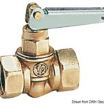 Osculati 17.400.01 Rubinetto Carburante Ottone 1/2" rubinetti deviatori e passaparatie per carburante