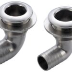 Osculati 17.526.04 Scarico A Mare A Gomito 1" 1/2 X 32 Mm raccorderia scarichi a mare e valvole in acciaio inox 316