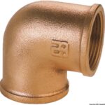 Gomito 90° F-F in bronzo 3" - 17.560.10 Osculati